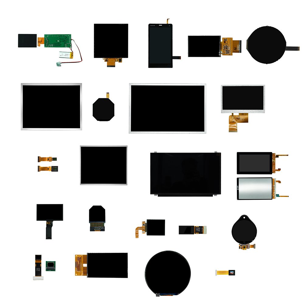 Various types of LCDs
