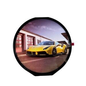 7-Inch Round TFT LCD Display, 1080×1080 Resolution, High-Brightness, LVDS Interface