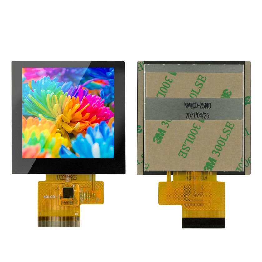 2.6-Inch Custom TFT LCD Touch Screen Display – 240x240 Pixels, 300 Nits Brightness, Capacitive Touch