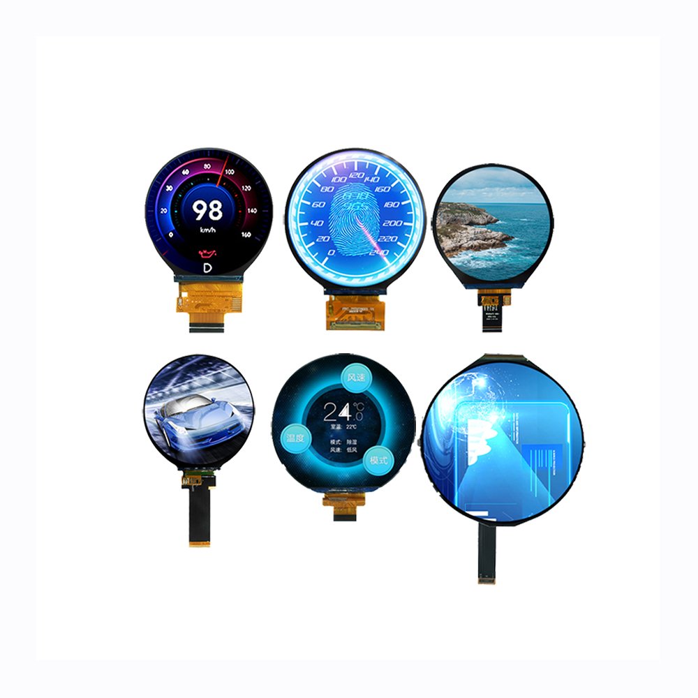 Round Lcd Display